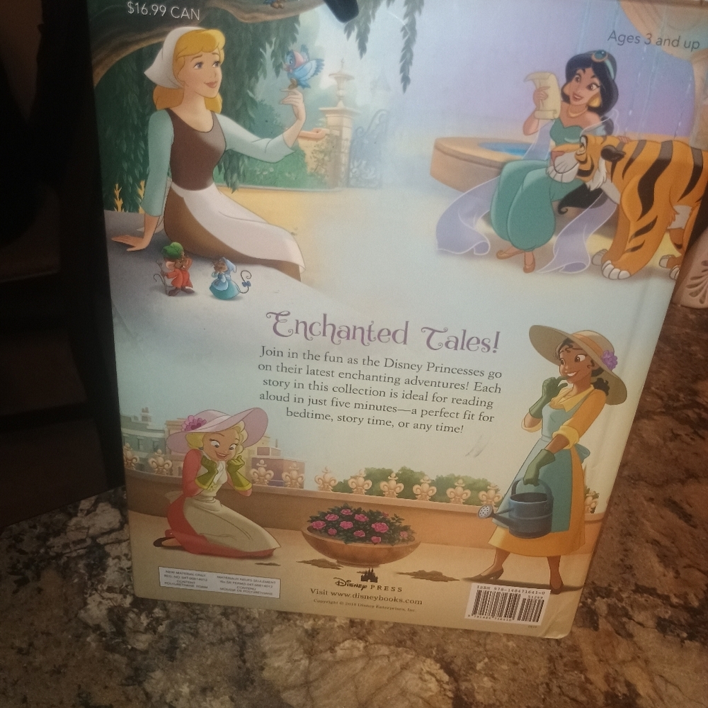 Disney Princess 5-Minute Stories Book - Picture 5 of 5